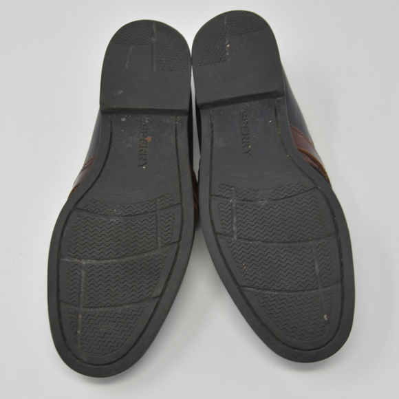 *Sperry Sz 11M Leather Slip On Luxury Loafers